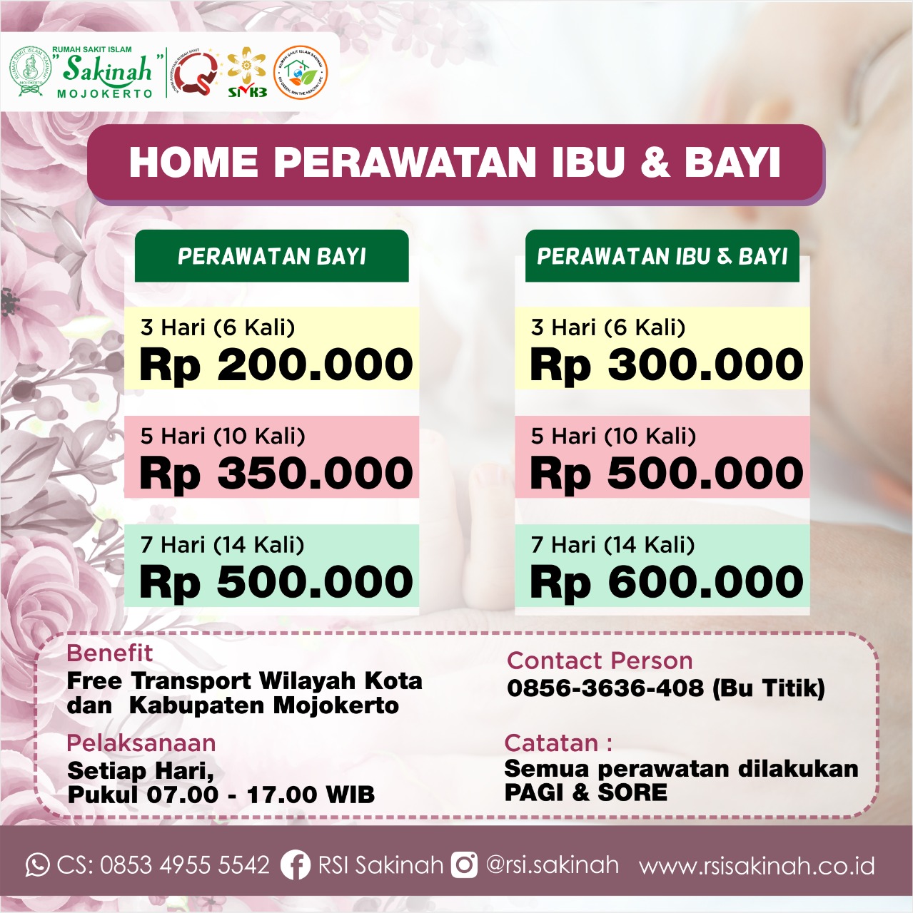 Home Perawatan Ibu dan Bayi