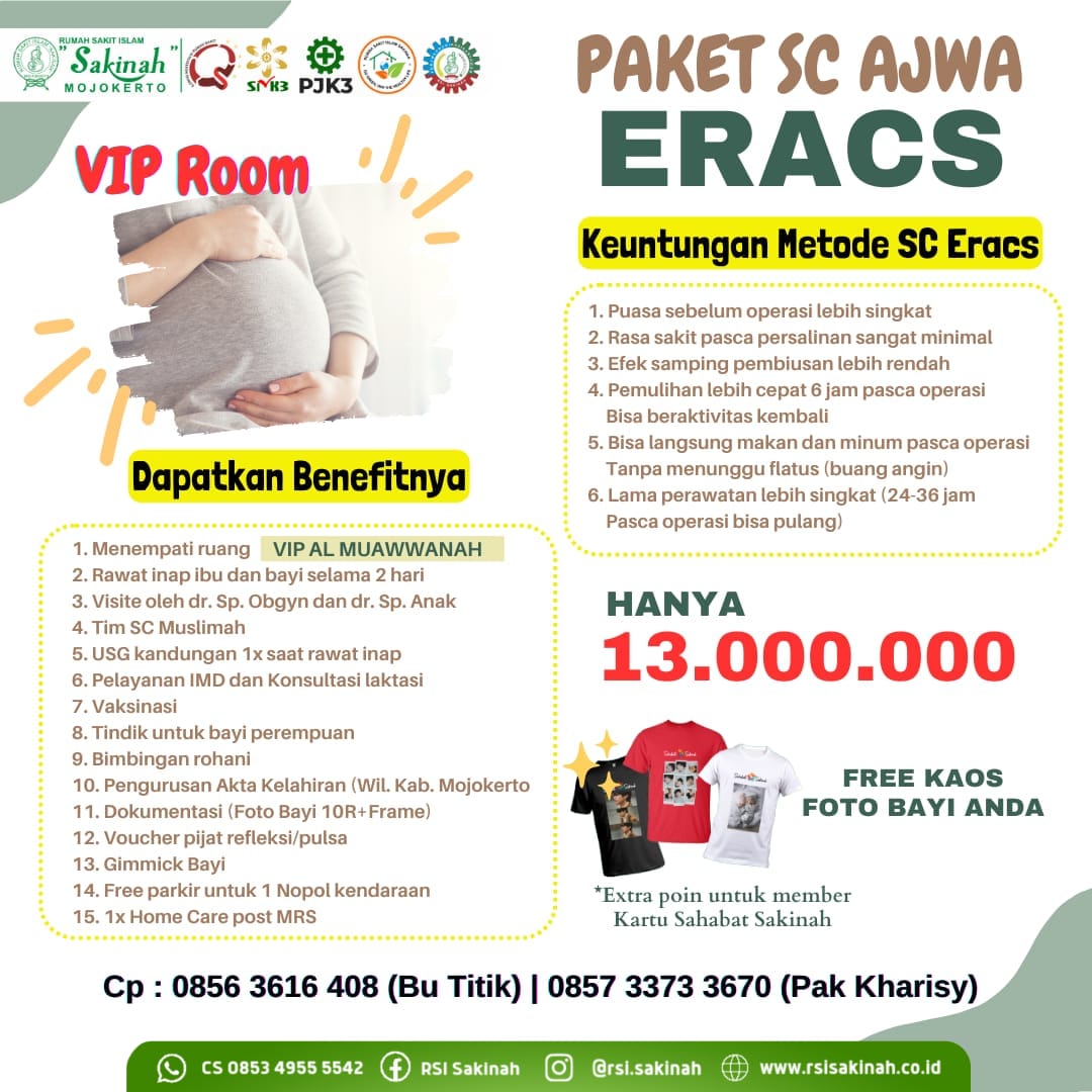 Paket SC Ajwa ERACS VIP Room