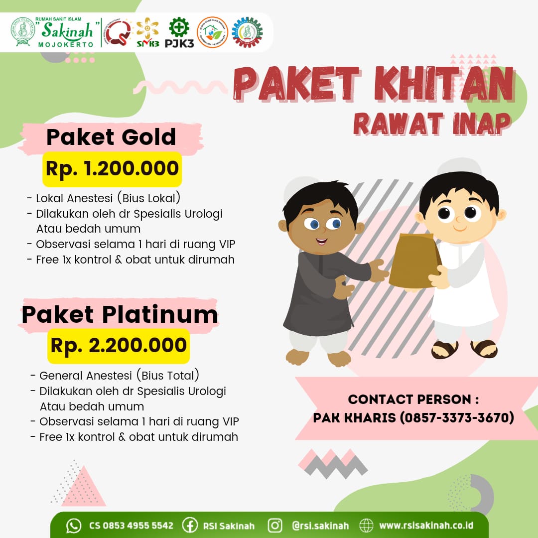 Paket Khitan Rawat Inap